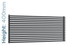 DQ-VUL-400-HSG-TH - DQ Vulcano Horizontal Single Radiator H400mm X W1971mm Dark Grey DQ-VUL-400-HSG-TH - DQ Vulcano Horizontal Single Radiator H400mm X W1971mm Dark Grey